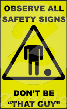 headless sign